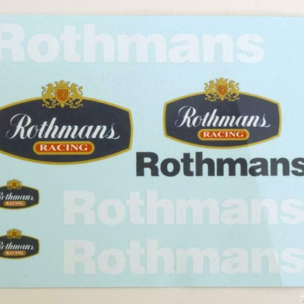 Rothmans Decals