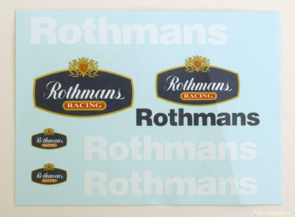 Rothmans Decals