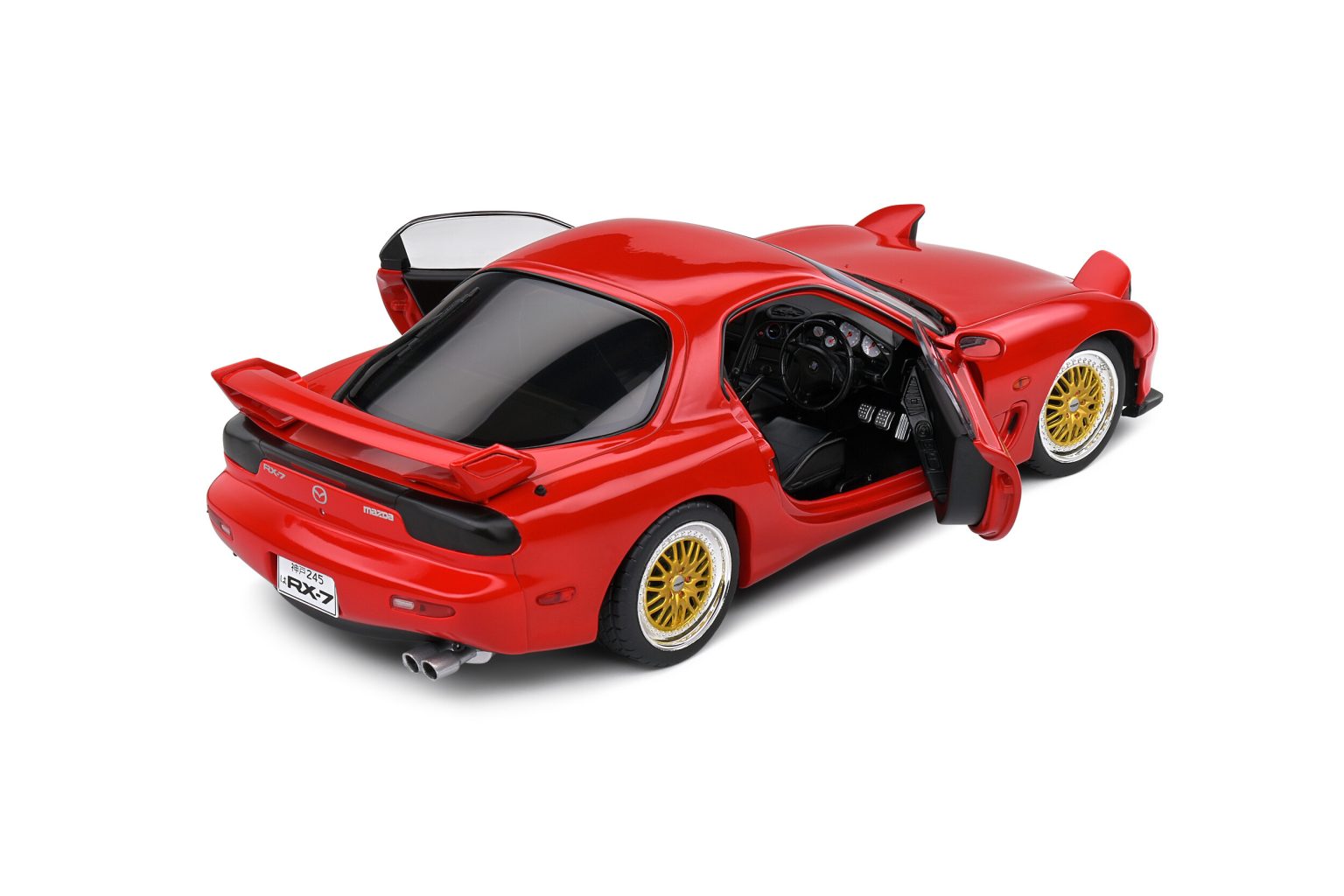 Mazda RX-7 FD RS Coupe 1994 RHD Vintage Red 1/18 Scale – BRS