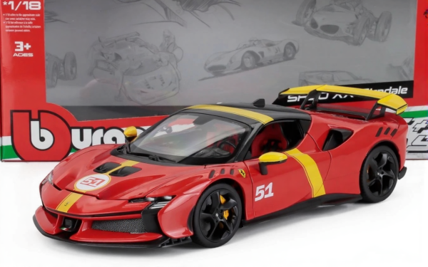 Ferrari SF90 XX #51 Le Mans Winner Livery 1/18 Scale