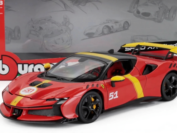 Ferrari SF90 XX #51 Le Mans Winner Livery 1/18 Scale