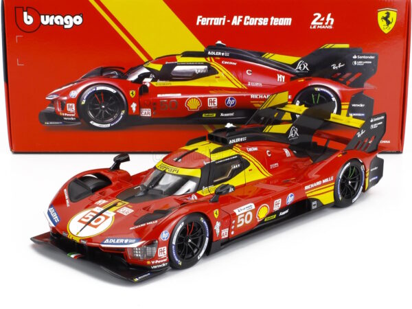 Ferrari 499p 3.0L Turbo V6 #50 Winner 24h Le Mans 2024