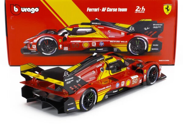 Ferrari 499p 3.0L Turbo V6 #50 Winner 24h Le Mans 2024