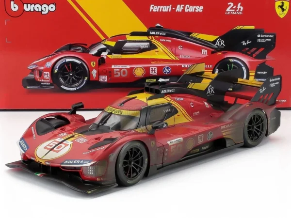 Ferrari 499p #50 Winner 24h Le Mans 2024 DIRTY VERSION