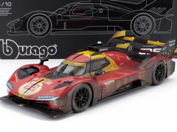 Ferrari 499P 3.0l Turbo V6 # 50 Winner 24h Le Mans 2024