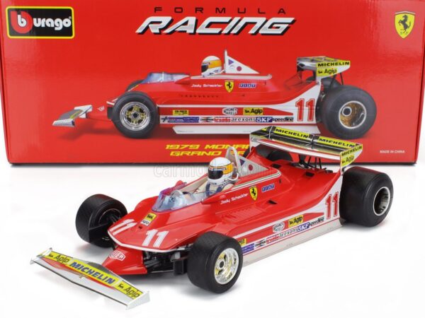 Ferrari F1 312T4 #11 Winner GP Monaco Jody Scheckter 1/18