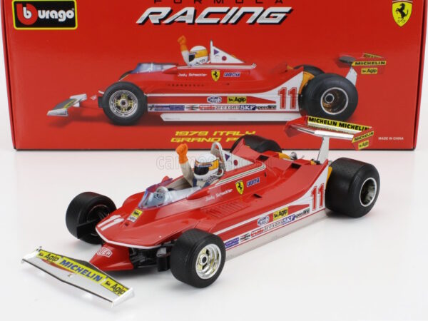 Ferrari F1 312T4 #11 Winner GP Monza Jody Scheckter 1/18