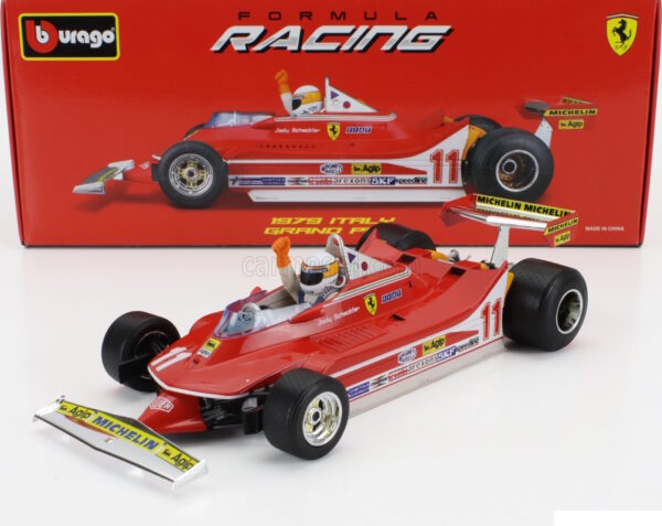 Ferrari F1 312T4 #11 Winner GP Monza Jody Scheckter 1/18