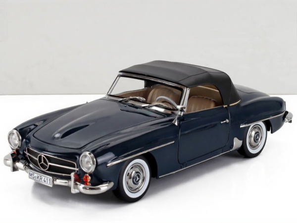 Mercedes-Benz 190 SL 1957 Blue 1:18 Scale