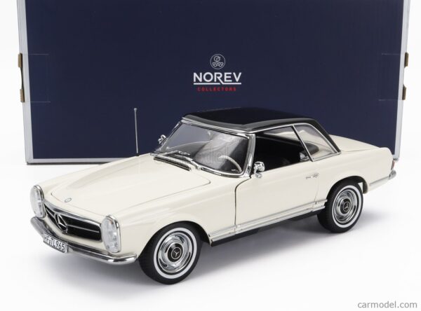Mercedes-Benz 230 SL W113 1963 White 1:18 Scale