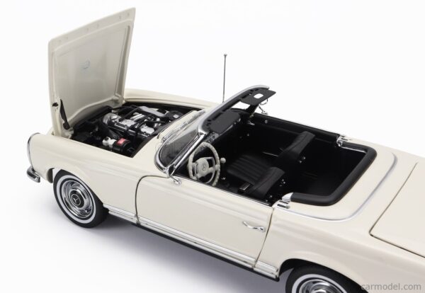 Mercedes-Benz 230 SL W113 1963 White 1:18 Scale