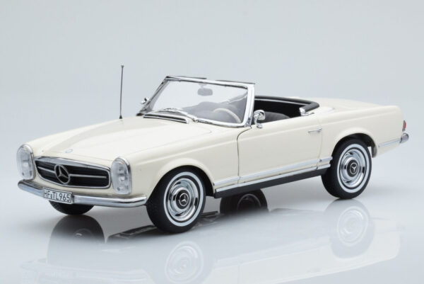 Mercedes-Benz 230 SL W113 1963 White 1:18 Scale