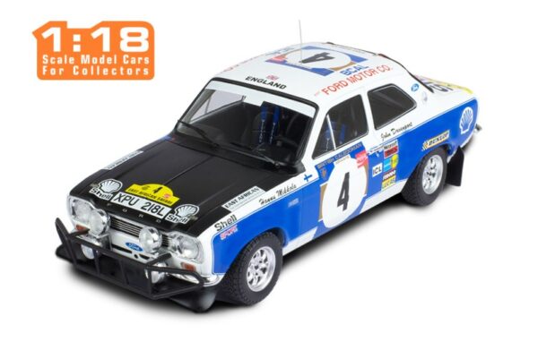 Ford Escort MK1 RS 1600 #4 1/18 Scale