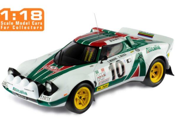 Lancia Stratos HF #10 1976 1/18 Scale