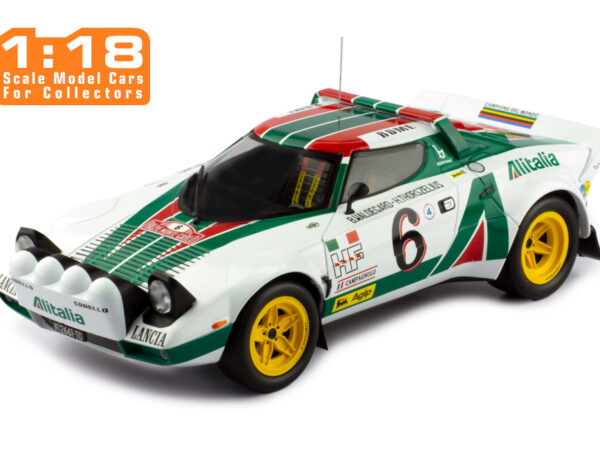 Lancia Stratos HF #6 Rallye Monte Carlo 1976 1:18 Scale