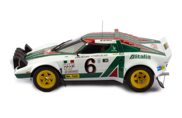 Lancia Stratos HF #6 Rallye Monte Carlo 1976 1:18 Scale