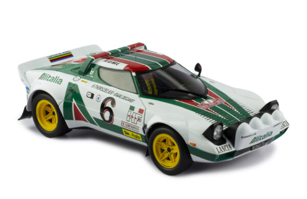 Lancia Stratos HF #6 Rallye Monte Carlo 1976 1:18 Scale