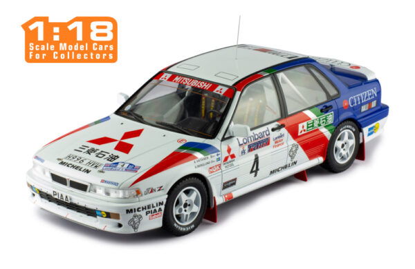 1/18 Scale Mitsubishi Galant VR4 #4 1990