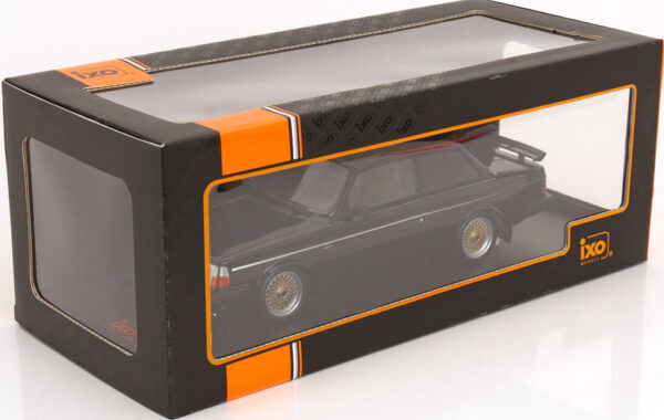 Volvo 240 Turbo Black 1/18 Scale IXO