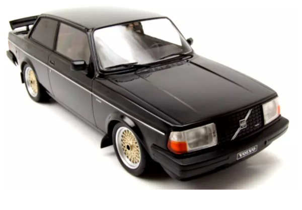 Volvo 240 Turbo Black 1/18 Scale IXO
