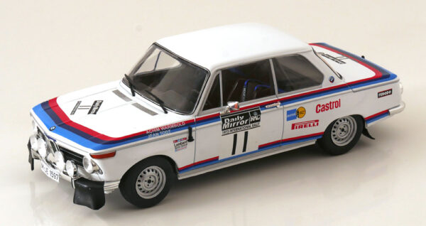 BMW 2002 #11 RAC Rallye 1973 1/18 Scale