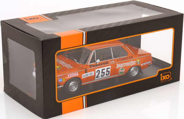 BMW 2002 #255 Rallye Monte Carlo 1973 1/18 Scale