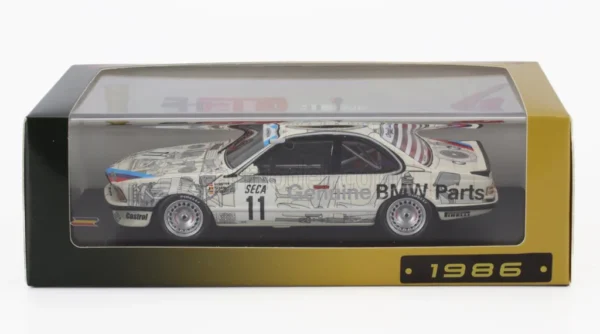 BMW 635 CSi #11 Winner 24h Spa 1986 1/43 Scale