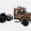 Peterbilt 281 Rusty Version 1955 Prime Mover 6x4 1/64 Scale
