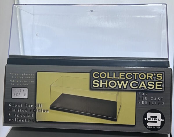 Triple 9 Acrylic Display Case 1/18 Scale