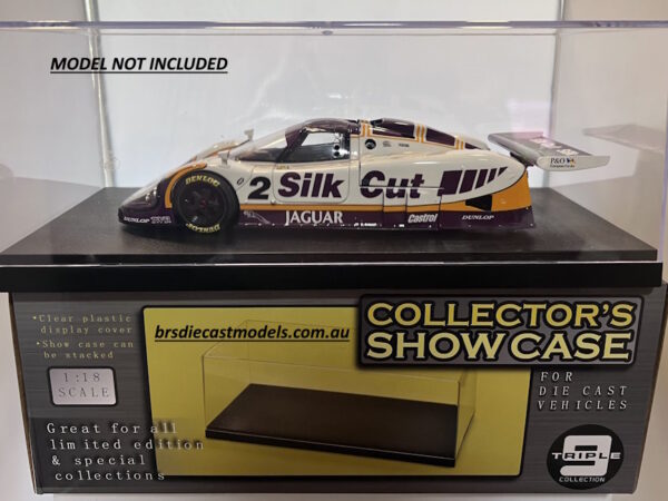 Triple 9 Acrylic Display Case 1/18 Scale SIX PACK