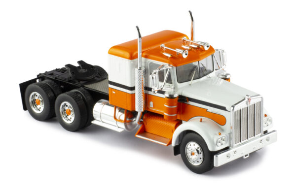 Kenworth W925 White / Orange 1970 1:43 Scale