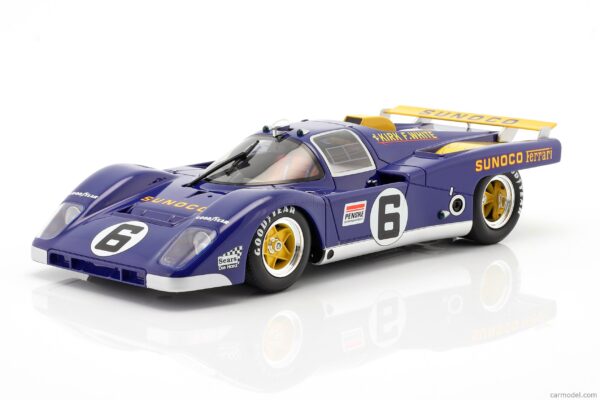Ferrari 512M Sunoco #6 1/18 Scale