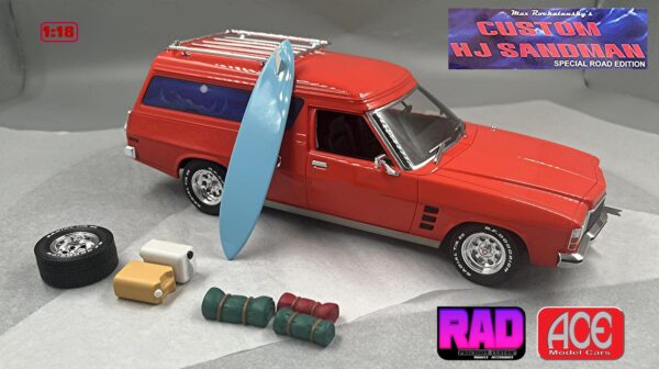 1/18 Scale Mad Max Holden HJ Panel Van