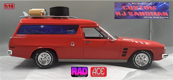 1/18 Scale Mad Max Holden HJ Panel Van