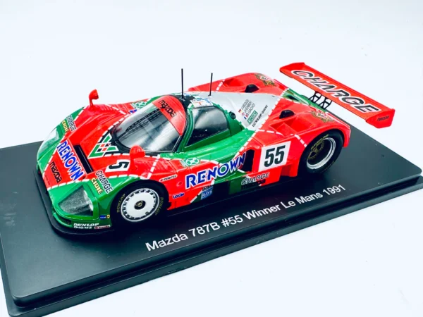 MAZDA 787B #55 1991 Le Mans Winner 1/43 Scale