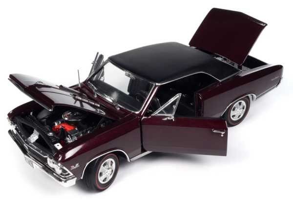 Chevrolet Chevelle SS396 1966 Maroon 1/18 Scale
