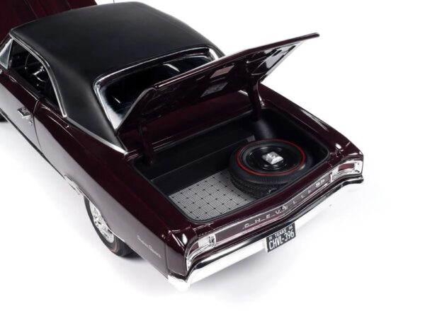Chevrolet Chevelle SS396 1966 Maroon 1/18 Scale