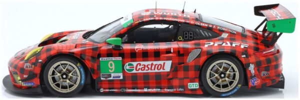 Porsche 911 GT3 R #9 24h Daytona 2019 Pfaff Motorsports 1:18 Ixo