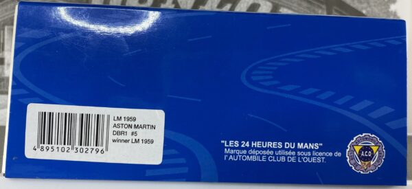 Aston Martin DBR1 #5 Le Mans Winner 1959 1:43 Scale