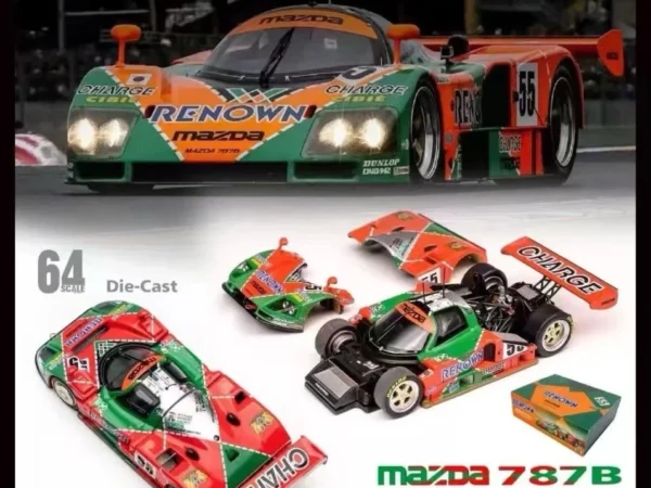 Mazda 787B #55 1991 24h Le Mans Winner 1/64 Scale