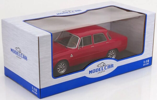 Alfa Romeo Giulia Nuova Super Red 1/18 Scale