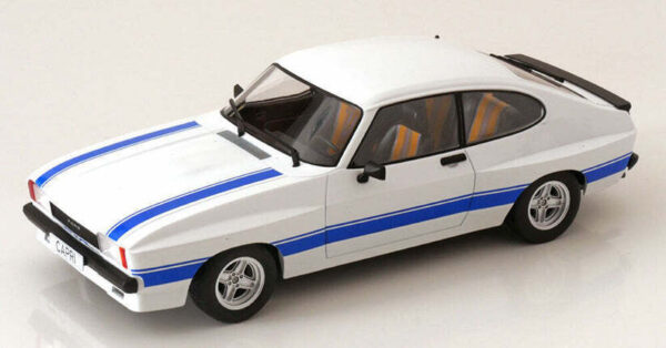 Ford Capri MK2 X-Pack 1975 White 1:18 Scale