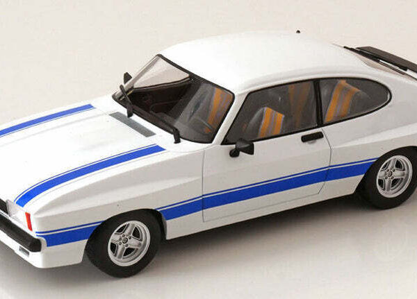 Ford Capri MK2 X-Pack 1975 White 1:18 Scale