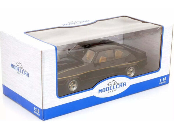 Ford Capri MK2 X-Pack 1975 Black 1:18 Scale