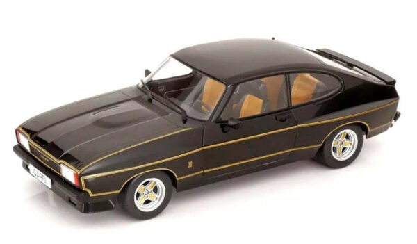 Ford Capri MK2 X-Pack 1975 Black 1:18 Scale