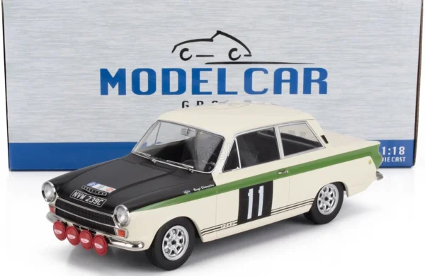 Ford Lotus Cortina MK1 #11 1963 1:18 Scale