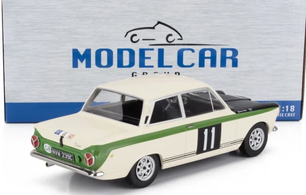 Ford Lotus Cortina MK1 #11 1963 1:18 Scale