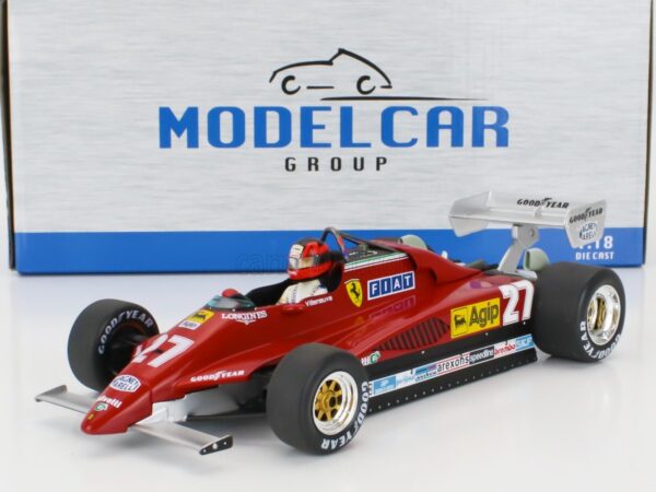 Ferrari 126C2 #27 1982 Gilles Villeneuve 1:18 Scale