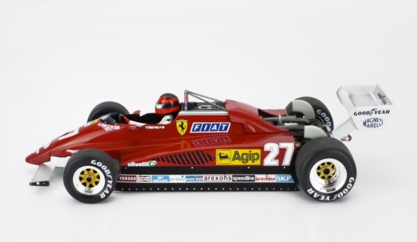 Ferrari 126C2 #27 1982 Gilles Villeneuve 1:18 Scale