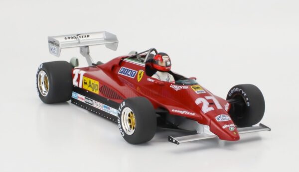 Ferrari 126C2 #27 1982 Gilles Villeneuve 1:18 Scale